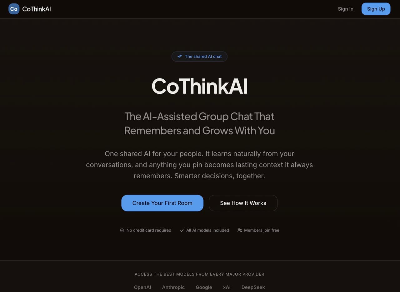 CoThinkAI.app preview