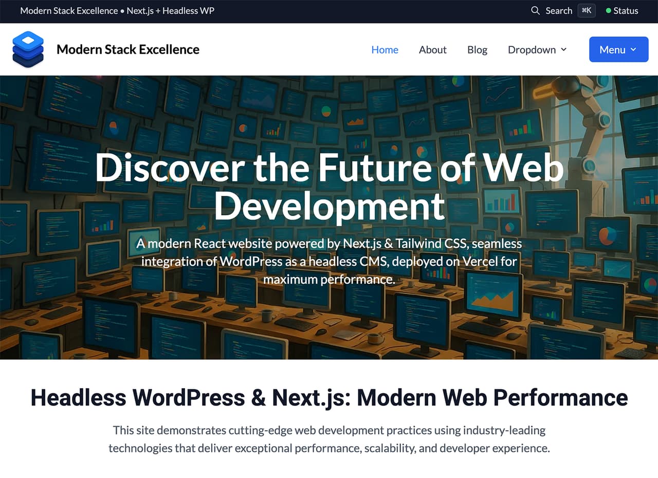 HeadlessWP.dev preview